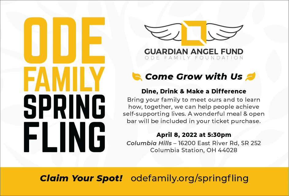 Ode Family Spring Fling event flyer